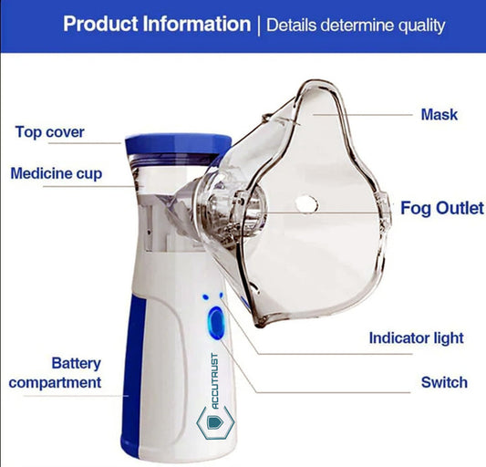 Portable Nebulizer & Humidifier for Baby & Adults
